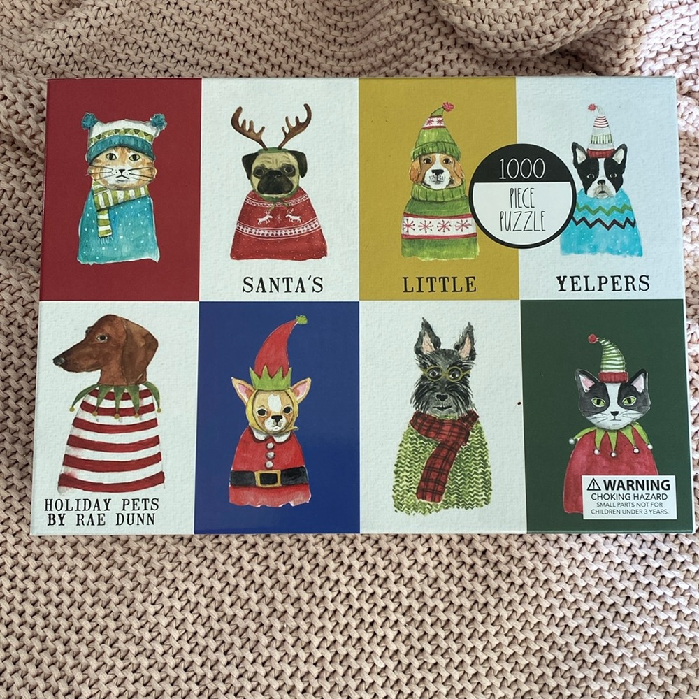 Santa’s Little Yelpers Puzzle 1000 pieces